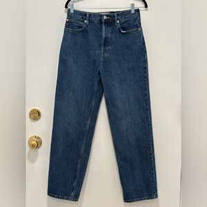Everlane 90s Way High Jeans. Color Indigo. Size 28L